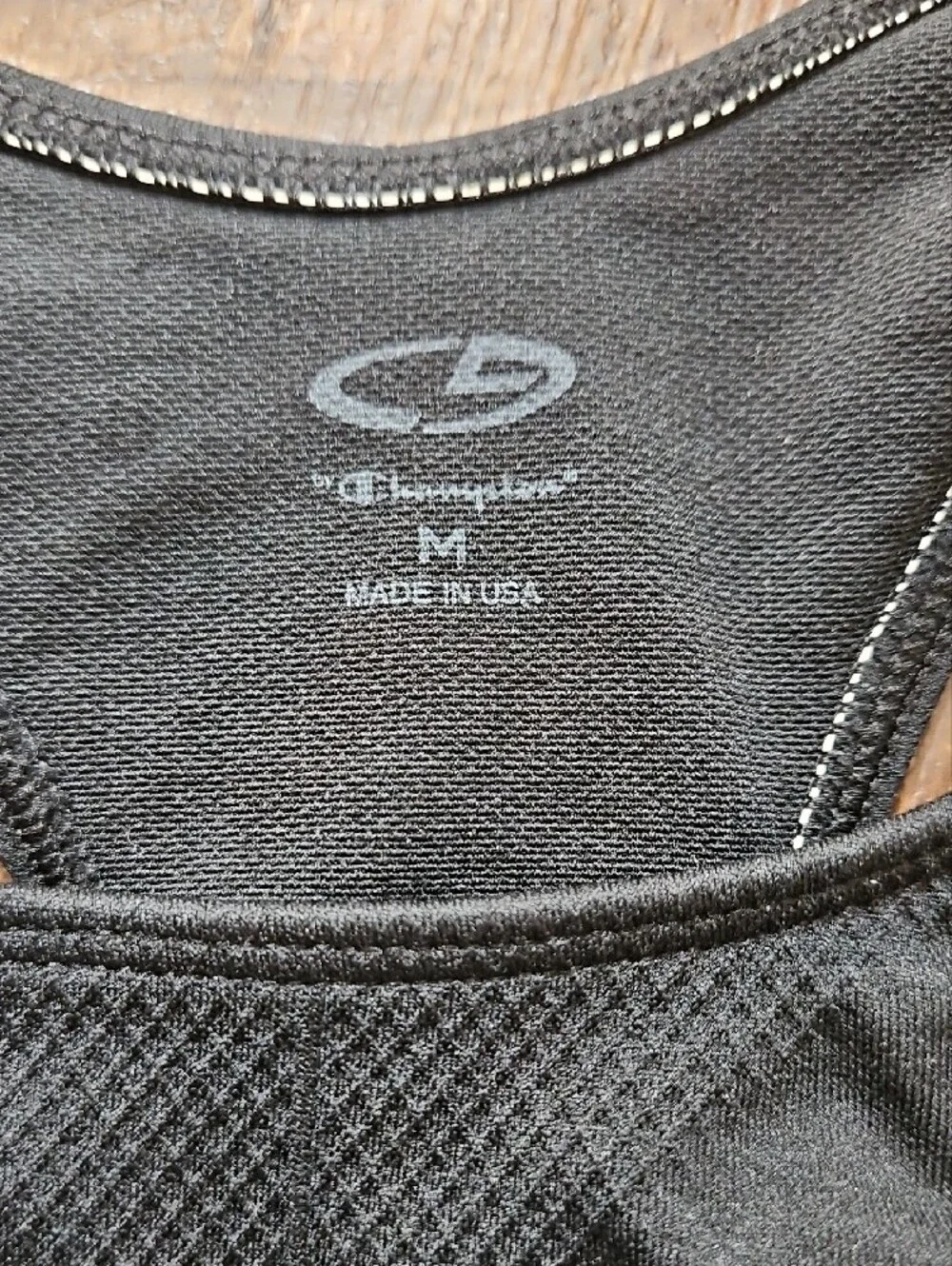 C9 by Champion Black Seamless Racerback Sports Bra